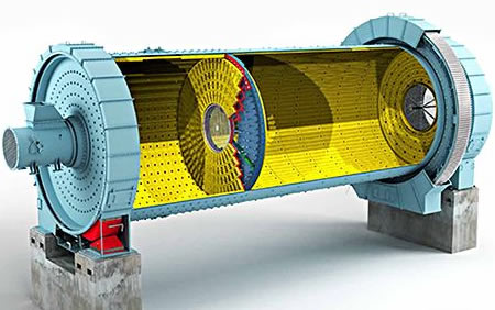 矿渣磨工作原理图