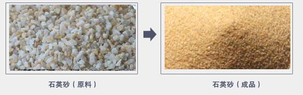 石英砂物料